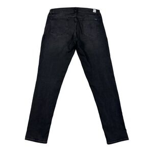 Hudson Zane Mens Slim Straight Leg Jeans Faded Black Size 36 X 32